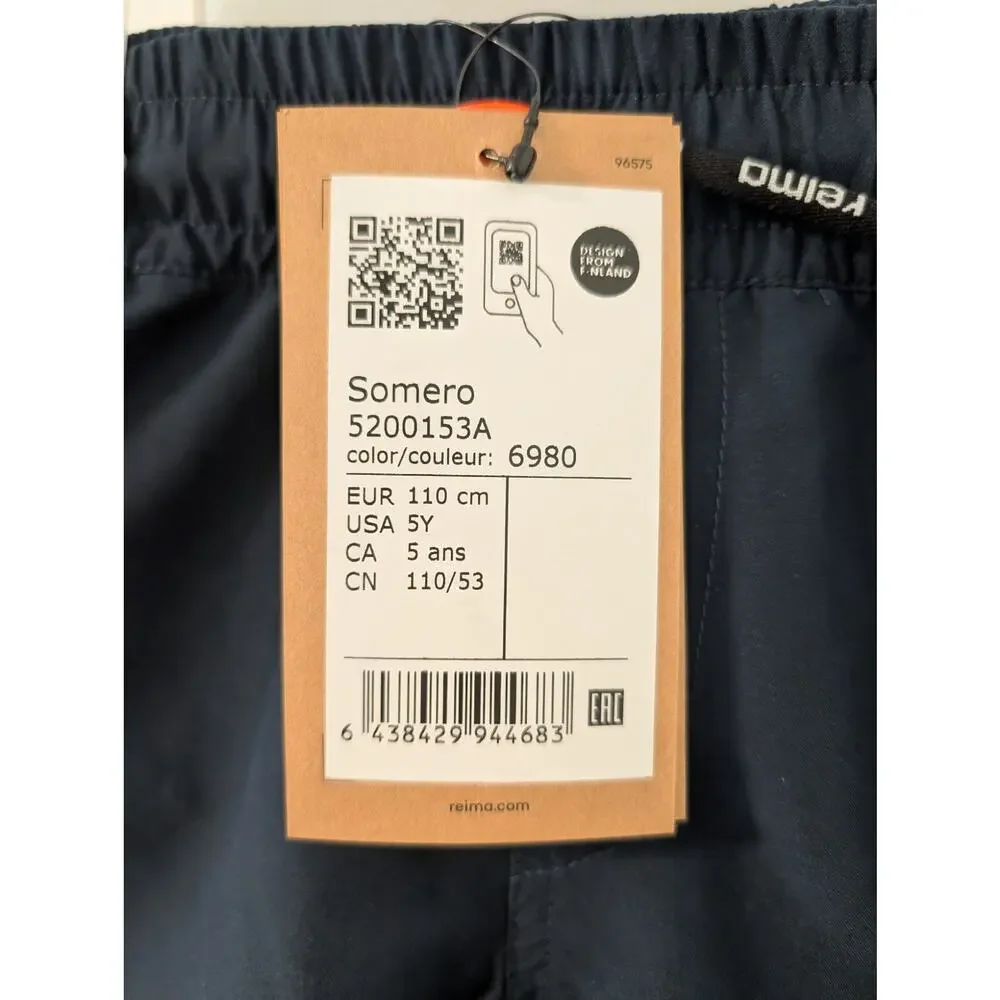 Reima Somero Kids Swim Shorts 5Y Navy UPF 50+